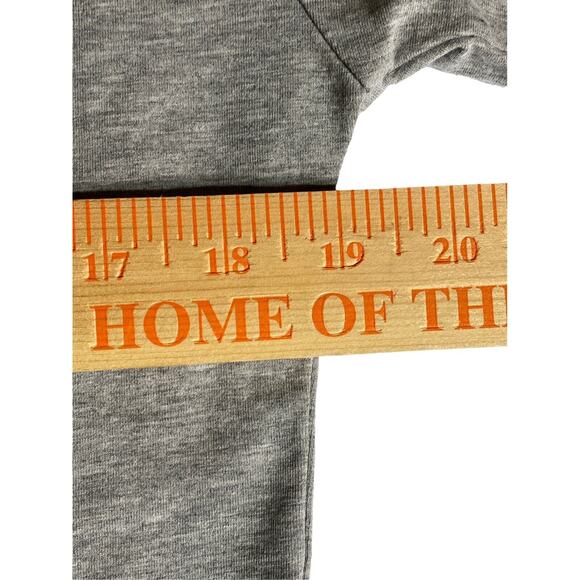 Shein Women L Gray Crop "What Ever" Spell Out Grunge Short Sleeve Lounge Tee - Picture 5 of 7